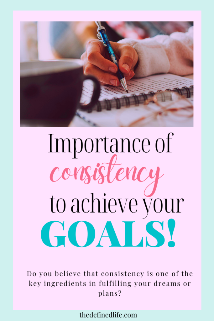 How to be consistent