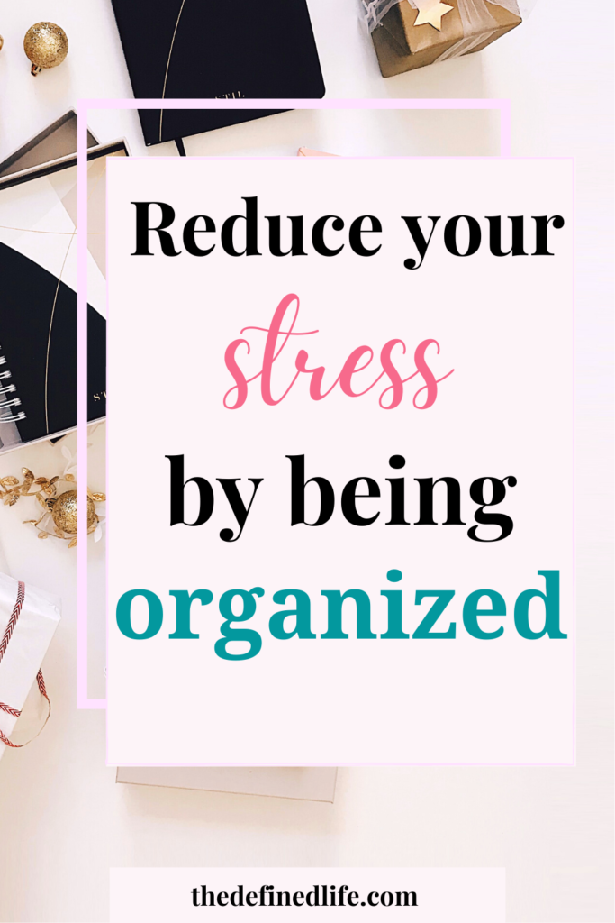 An organized life is also a stress management activity. Learn how you can be stress-free with these organization tips. 