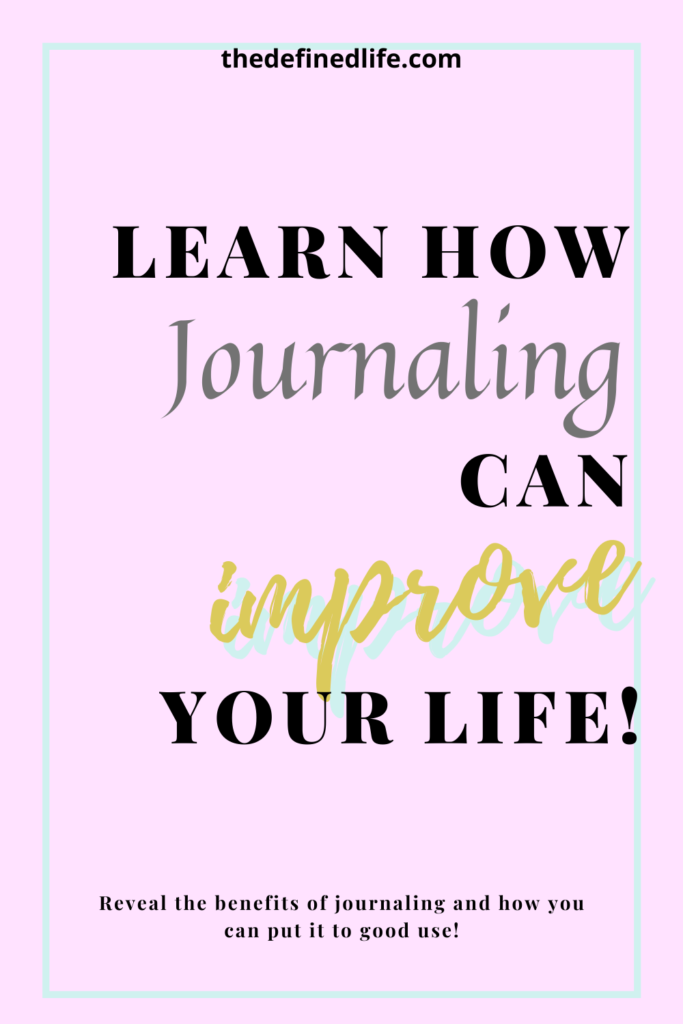 Journaling Benefits