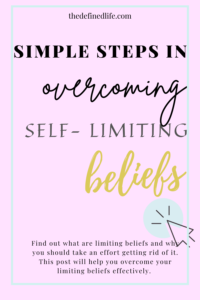 Do you know that your beliefs can stop you from achieving your greatest potential? Find out what are limiting beliefs and why you should take an effort getting rid of it. This post will help you overcome your limiting beliefs effectively. 