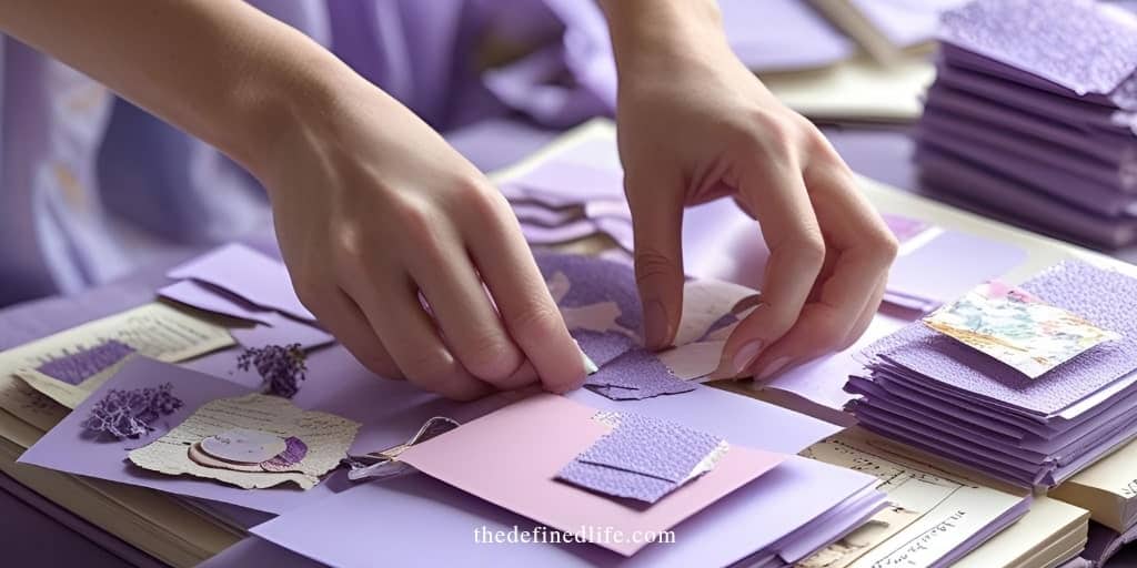 Lavender Junk Journal Kit