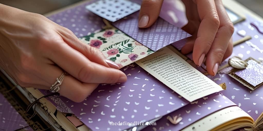 Lavender Theme Junk Journaling Kit