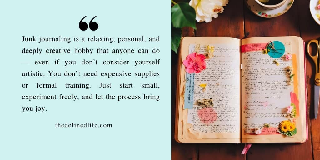 What is junk journaling