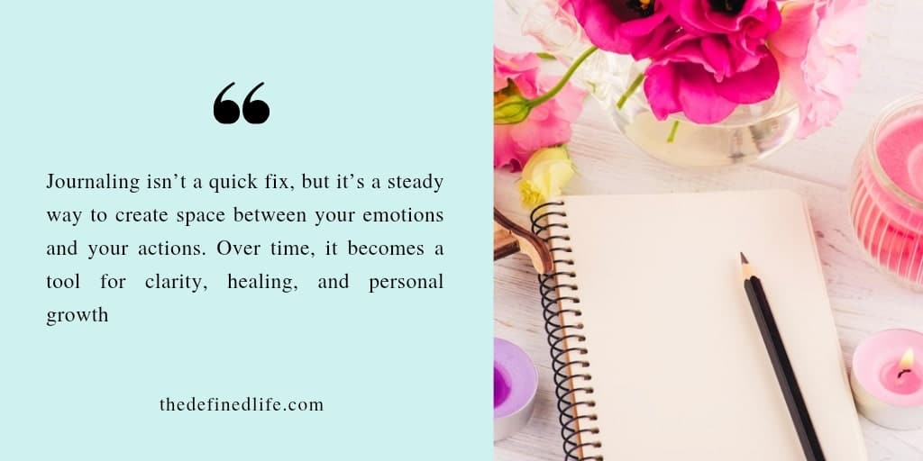 9 Simple Ways to Use a Reflection Journal for Love, Life & Lessons 1 Reflection journal
