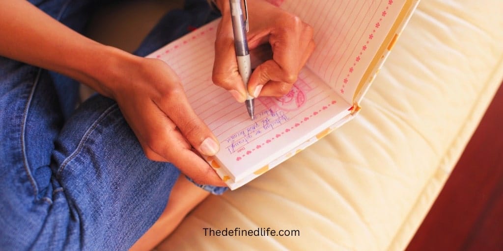 Benefits of meditation and journaling
