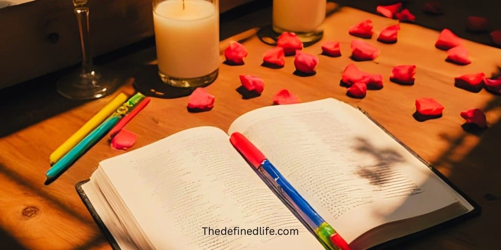 Bible journaling supples