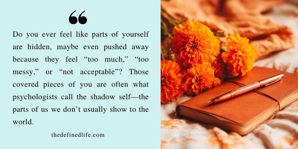 Journaling for shadow work