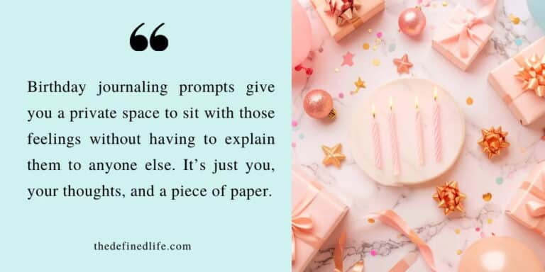 Birthday journaling prompts