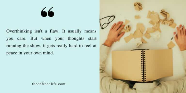 journal prompts for overthinking